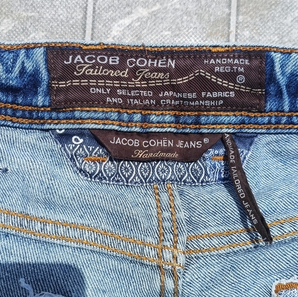 JACOB COHEN TAILORED JEANS SECOND LIMITED EDITION MADE IN ITALY - Picture 15 of 17